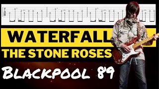 WATERFALL  Stone Roses  Guitar Cover wTABS [upl. by Sitsuj800]