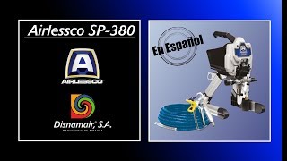 Nueva AIRLESSCO SP380  Vídeo utilización [upl. by Ahsia]