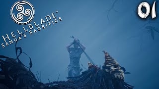 Hellblade Senuas Sacrifice  Part 6  Swamp and Blindness Trials [upl. by Enitsenre]