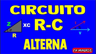 circuito RC en corriente alterna [upl. by Ecirpak883]