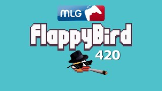 SNOOPER MARIO WORLD  MLG Flappy Bird 420 [upl. by Nafets]