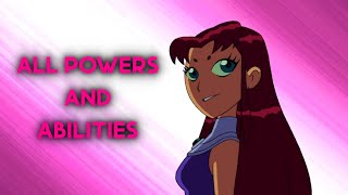 Starfire  All Powers and Abilities from DC Animation [upl. by Lerner]