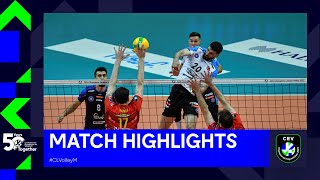 Highlights I Halkbank ANKARA vs Cucine Lube CIVITANOVA I CEV Champions League Volley 2023 Men [upl. by Oettam]