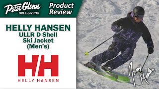 Helly Hansen ULLR D Shell Ski Jacket Mens  W2324 Product Review [upl. by Laszlo527]