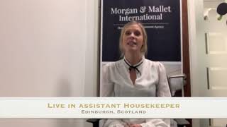 Housekeeper in UK and Scotland I Housekeeper Service Agency [upl. by Mitran]