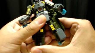 Power Core Combiners BOMBSHOCK with COMBATICONS EmGos Transformers Reviews N Stuff [upl. by Anaerdna287]