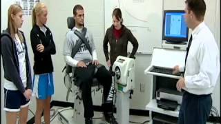 Isokinetic muscle testing using the Biodex System 4 [upl. by Pedrotti]