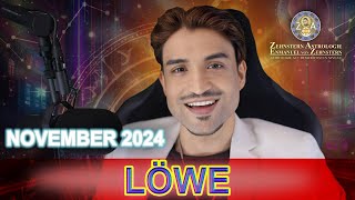 LÖWE MONATSHOROSKOP NOVEMBER 2024 ZEHNSTERN ASTROLOGIE [upl. by Ashlie734]