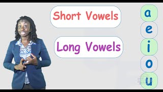 Learn Long and Short Vowels  Basic English Pronunciation Lesson [upl. by Notterb]