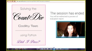 Solve the Codility Test  CountDiv Lesson With Me Full Tutorial Explanation using Python [upl. by Yllatan121]