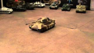 RC IR full battle King Tiger 172 [upl. by Innos]