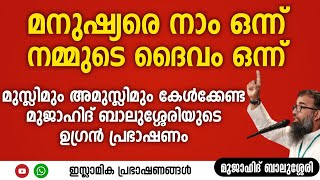 മനുഷ്യരെ നാം ഒന്ന് നമ്മുടെ ദൈവം ഒന്ന്  Mujahid Balussery [upl. by Ziguard956]