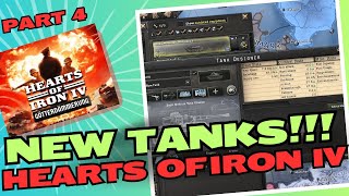 NEW Tanks Hearts of Iron IV Gotterdammerung DLC Germany Playthrough Part 4 [upl. by Iahc532]