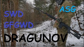 Replika karabinu snajperskiego ASG Dragunov SWD GFGWD [upl. by Waldron]