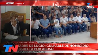 CASO LUCIO DUPUY la Justicia declaró culpables a la mamá de la víctima y a su pareja Abigail Páez [upl. by Winnifred]