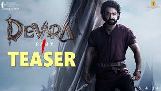 Devara Movie Teaser  Jr NTR Janhvi Kapoor  Saif Ali Khan  Koratala Siva  Anirudh  NTR Devara [upl. by Holder]