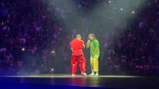 First Person Shooter Drake and JCole  Live in Toronto First ever performance together [upl. by Lesnah]