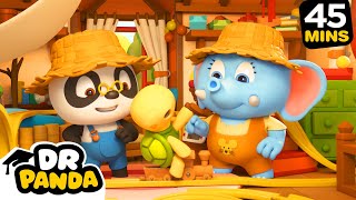 🐼🌈 Adventures of Dr Panda and Toto  More  NEW COMPILATION  Dr Panda [upl. by Oirazan]