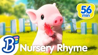 🐷This Little Piggy  More Nursery Rhymes  Badanamu Nursery Rhymes amp Kids Songs [upl. by Ahtan]