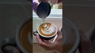 Like and Subscribe for daily Latte Art Tutorials 🤎 latteart coffee flatwhite [upl. by Nahtanoj]