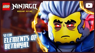 Elements of Betrayal 🦹‍♂️  Full episode  LEGO Ninjago Dragons Rising [upl. by Iinde83]