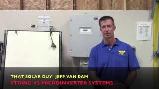 STRING INVERTER VS MICROINVERTER [upl. by Macdougall]