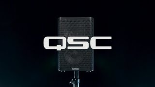 QSC CP series active speaker  Gear4music overview [upl. by Ashraf]