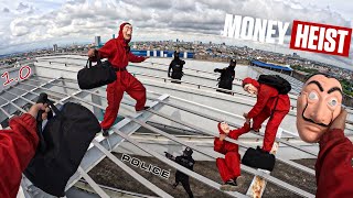 Money Heist Parkour vs POLICE Escape Chase  Mission Impossible Epic Live Action POV 10 [upl. by Pickford263]