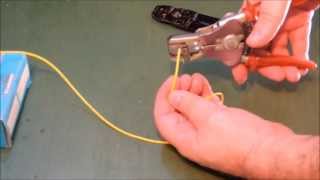 Wire Stripper test I Part  Prueba de pelacables 1ª Parte [upl. by Ferren]