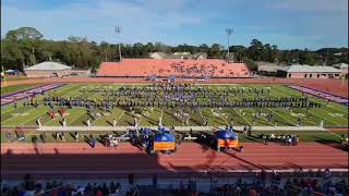 Savannah State University Marching Band High School Band Day 2024 [upl. by Jegar688]