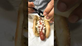 Let’s Eat Costco Hot Dog 🌭 shortsfeedshortsfoodyoutubeshortsyoutubevideoyummycostco [upl. by Letnwahs]