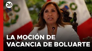 PERÚ  Este viernes el Congreso decidirá sobre una moción de vacancia de Boluarte [upl. by Nicoline]