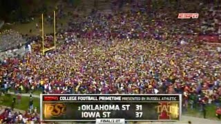 2011  Iowa State vs Oklahoma State  Cyclones upset 2 Cowboys in 20Ts  1 Hour Version [upl. by Veradis]