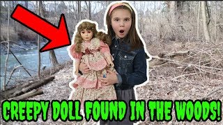 We Found A Creepy Doll In The Woods The Doll Maker Was Watching Lol Surprise Scavenger Hunt [upl. by Utter509]