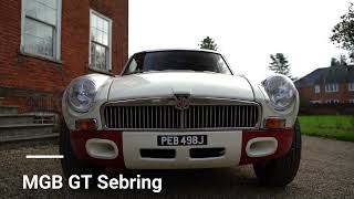 MGB GT Sebring PEB  Total Headturners [upl. by Kinch]