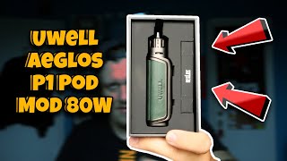 Uwell Aeglos P1 Pod Mod Kit 80W Review [upl. by Domph658]