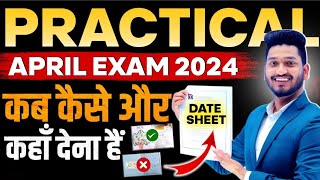 Nios April 2024 Practical Exam Date Sheet  How to make Nios Practical  Solved Practical  Viva [upl. by Addis922]