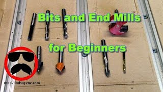 Bits and End Mills for Beginners  CNC For the Absolute Beginner [upl. by Harri902]