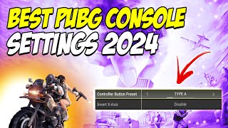 BEST PUBG Console Settings 2024  GaGOD Settings [upl. by Temp811]