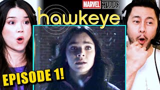 HAWKEYE Episode 1 Reaction  Marvel  1x1  quotNever Meet Your Heroesquot [upl. by Etneciv]