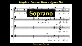 Haydn  Soprano  Nelson Mass  5  Benedictus [upl. by Gennifer]