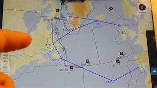 How to cross the Atlantic ocean with a small airplane 3 optional routes [upl. by Primo]