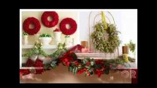 DIY Christmas mantel decorating ideas [upl. by Zoi329]