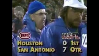 1984 USFL Week 2  Gamblers vs Gunslingers [upl. by Yadnil]