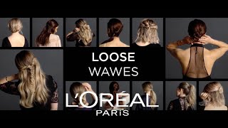 Så lockar du håret med Elnett  Tutorial  L’Oréal Paris [upl. by Stolzer]