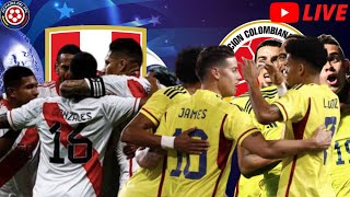 🔴🔴 PERU VS COLOMBIA EN DIRECTO 🔴🔴 CLASIFICATORIAS COPA MUNDIAL DE LA FIFA 2026 🔴 [upl. by Bodi]