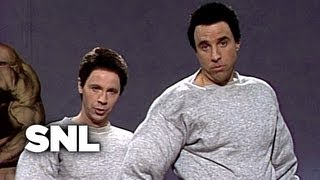 Pumping up With Hans and Franz Arnold Schwarzenegger  Saturday Night Live [upl. by Stormi]