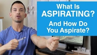 What Is Aspirating And How Do You Aspirate [upl. by Johansen]