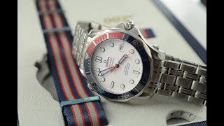 EWC Review  Limited Edition 007 Omega Seamaster Commanders Watch [upl. by Aicilet]