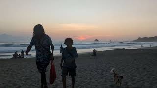 Zipolite Time Lapse Sunset  21 Nov 2024 [upl. by Gierk]